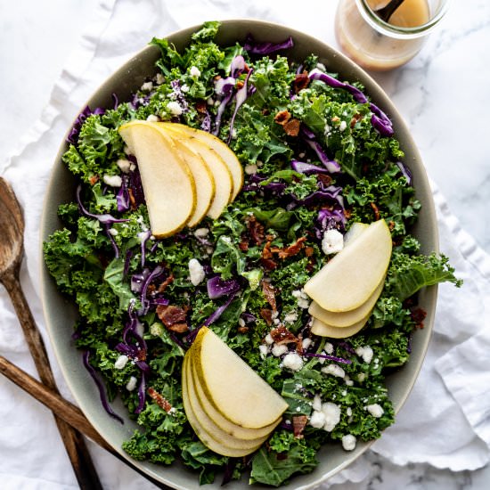 Kale and Pear Salad