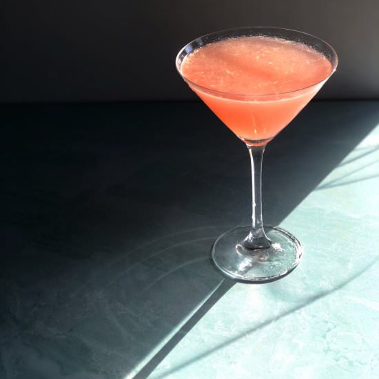 The Miami Vice – A rhubarb cocktail