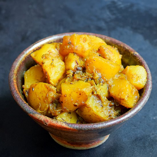 Teekha Alu Sabzi