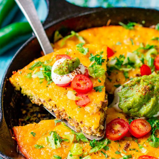 Keto Taco Pie