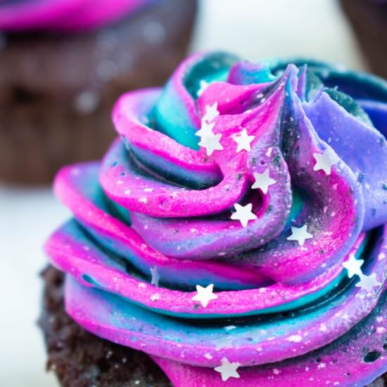 Starstruck Galaxy Buttercream