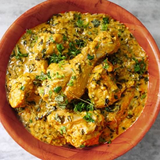 Aromatic Methi Chicken