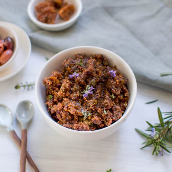 Fig and Rosemary Tapenade