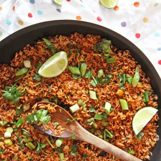 5 Ingredient Taco Fried Rice