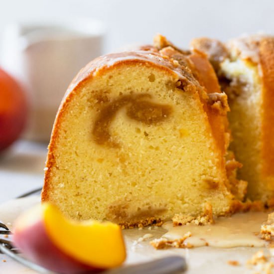 Peach Pound Cake