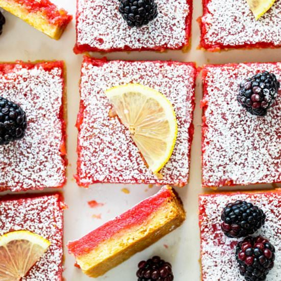 Blackberry Lemon Bars