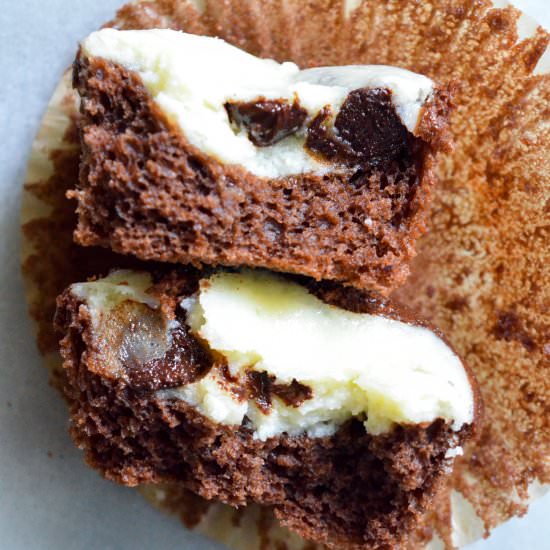 Black Bottom Cupcakes