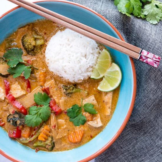 Thai Red Curry with Tofu