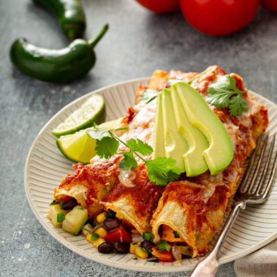 Vegetarian Enchiladas