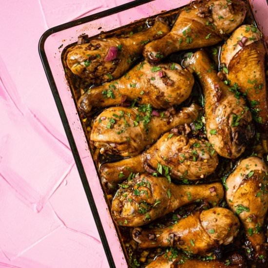Balsamic Chicken Legs