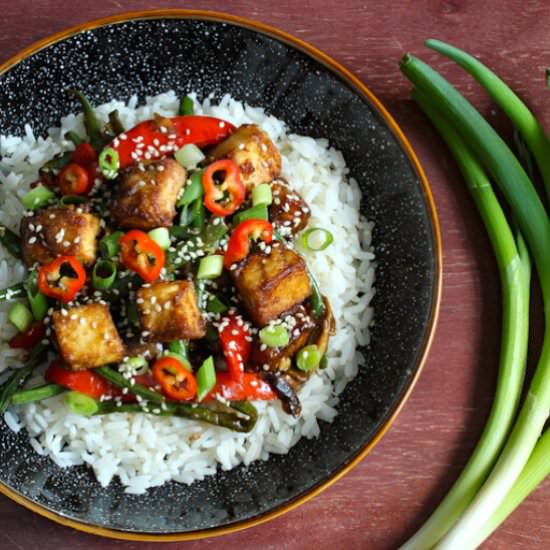Crispy Tofu Stir-Fry