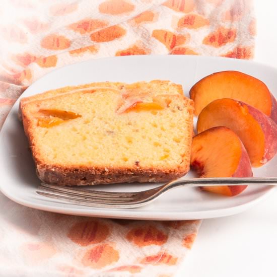 Peach Poundcake