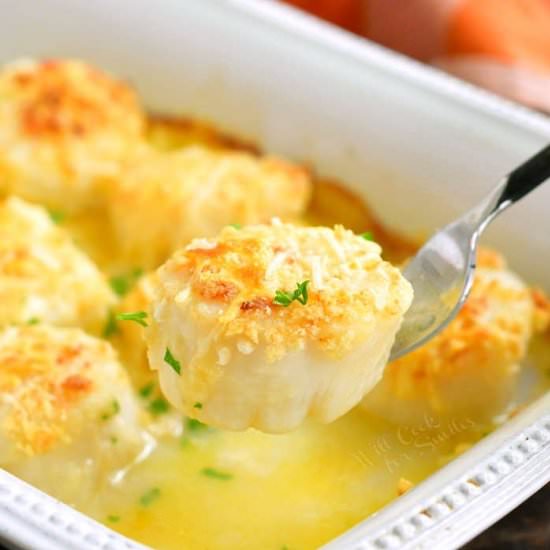 Baked Scallops