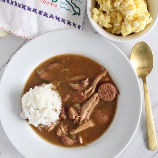 Cajun Chicken and Sausage Gumbo