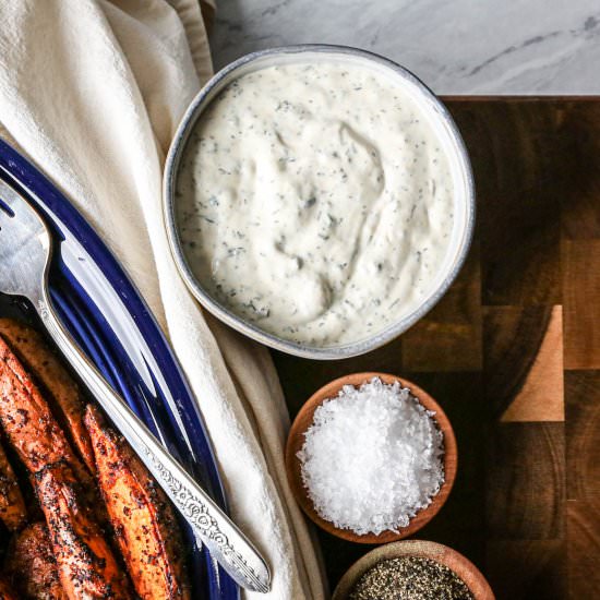 Gluten Free Homemade Ranch Dip