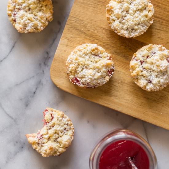 Costco Raspberry Crumble Cookies