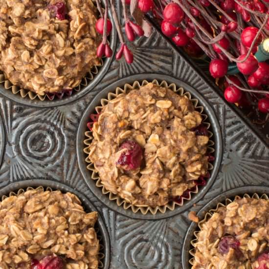 Oatmeal Cranberry Muffins