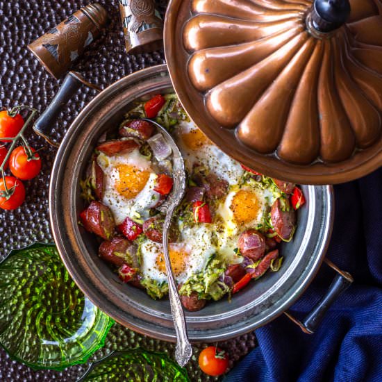 Zucchini Egg Skillet