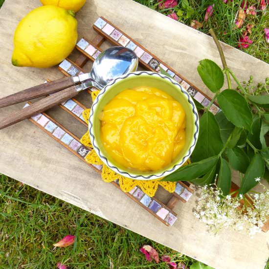 Lemon and Elderflower Curd