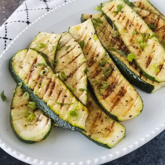 grilled zucchini