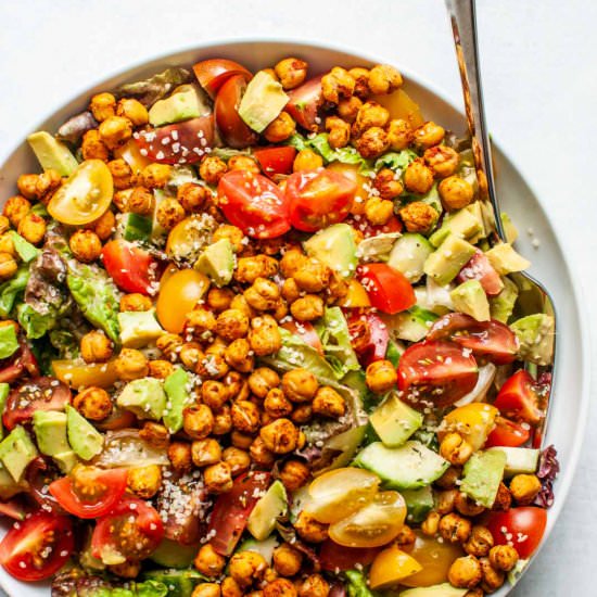 Roasted Chickpea Salad
