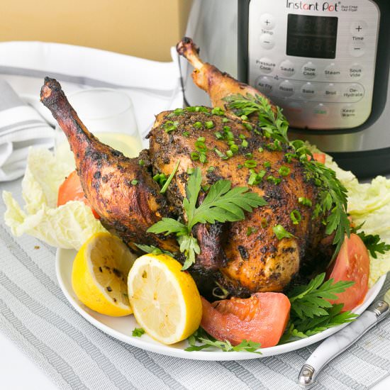 INSTANT POT WHOLE CHICKEN
