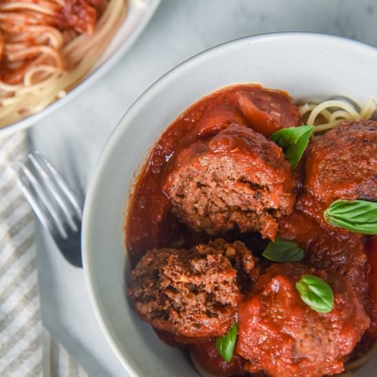 Vegan Walnut Meatballs