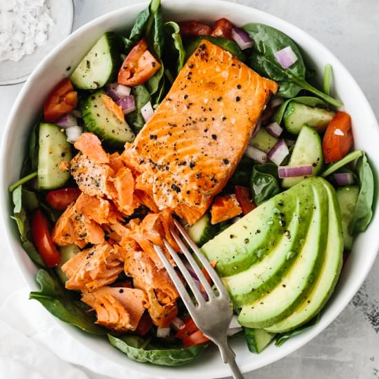 Salmon Avocado Salad