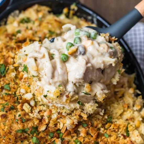 tuna noodle casserole!