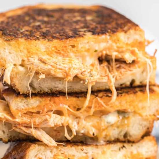 buffalo chicken grilled cheese!