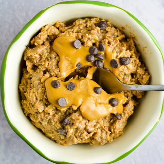 Chocolate Peanut Butter Overnight Oats