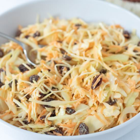 Carrot And Raisin Coleslaw