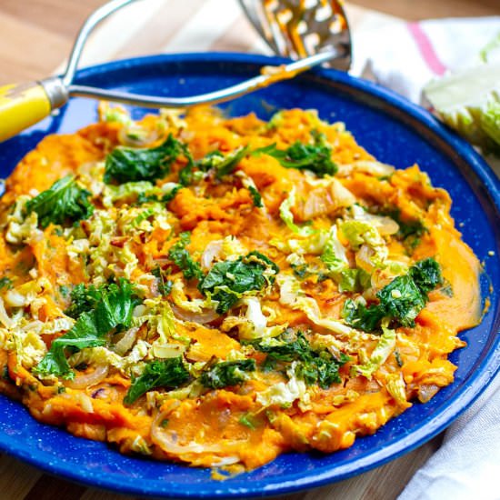 Sweet Potato & Kale Mash