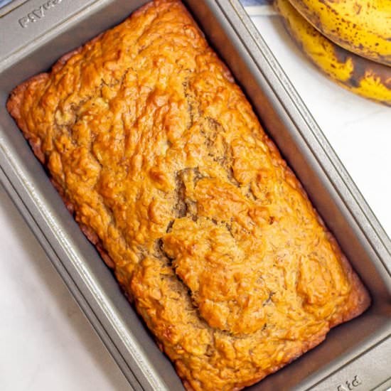 Healthy banana bread