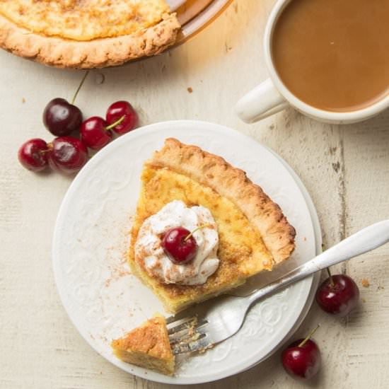 Vegan Custard Pie