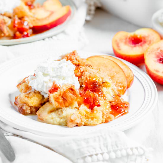 Peaches & Cream French Toast