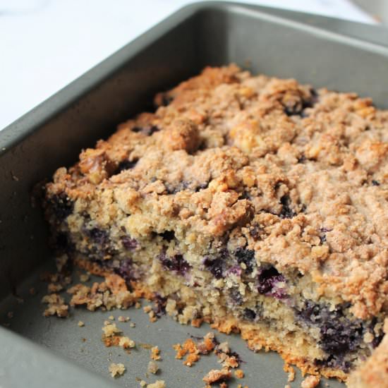 HEALTHY BLUEBERRY BUCKLE