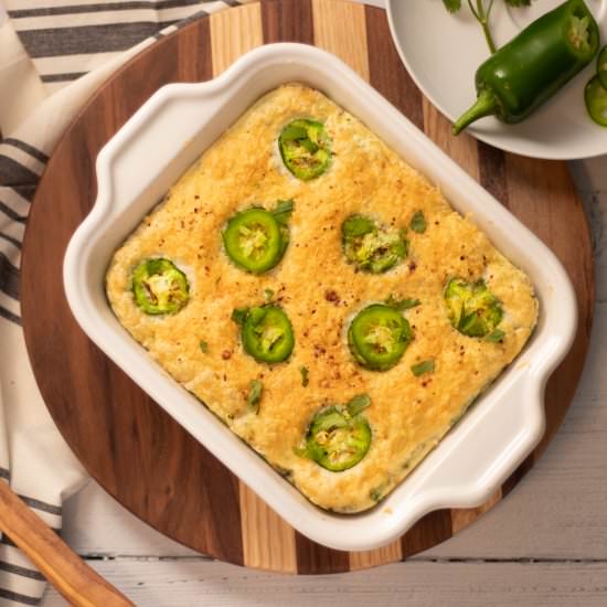 Egg White and Jalapeno Casserole