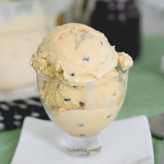 Homemade Cookie Dough Ice Cream