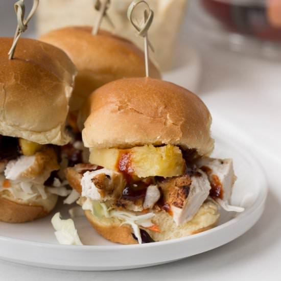 BBQ Chicken Sliders