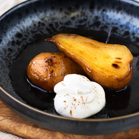 Honey Roasted Pears