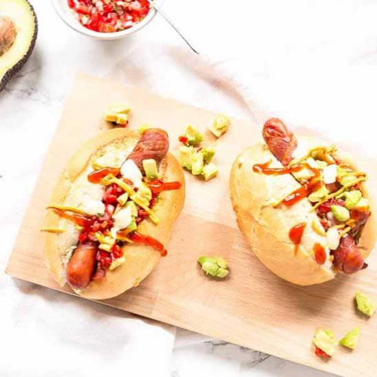 Mexican hot dog