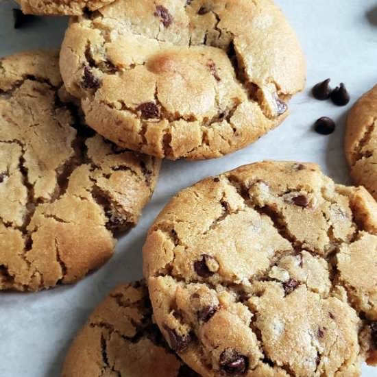 Peanut Butter Chocolate Chip Cookie