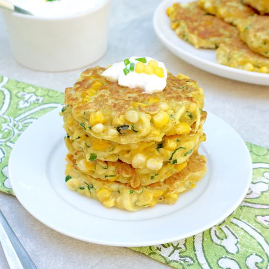 Zucchini Corn Fritters