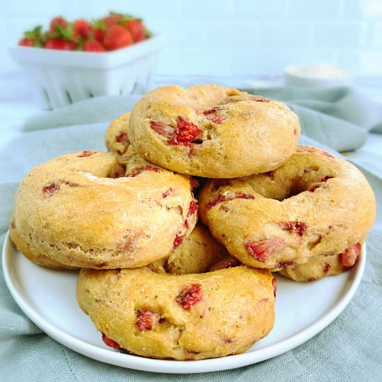 Strawberry Bagels
