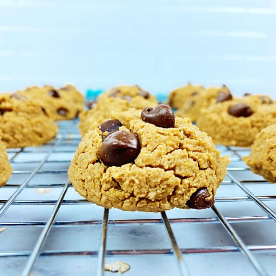 Chickpea Chocolate Chip Cookies