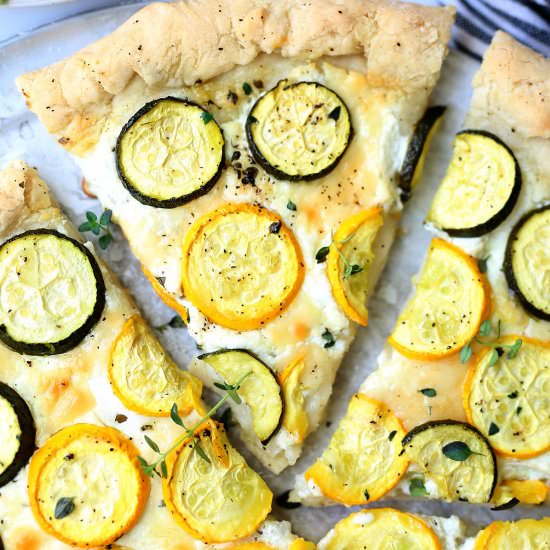 Zucchini Pizza