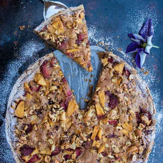 Gluten-Free Strawberry Apple Cake