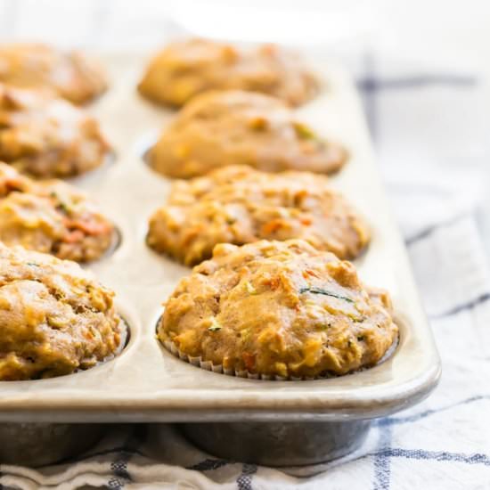 Zucchini Carrot Muffins