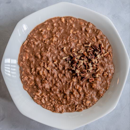 Homemade Chocolate Oatmeal